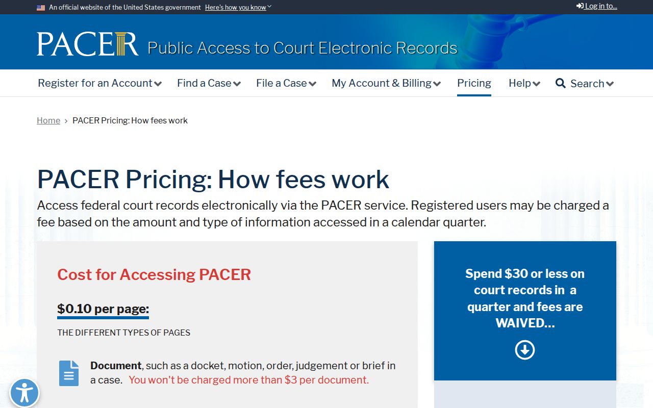 Ellis County most wanted records PACER federal access